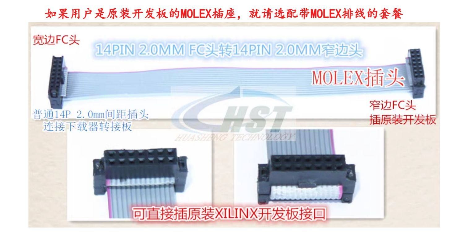 Xilinx HS2/SMT2/DLC9G/DLC10下载器详情展示