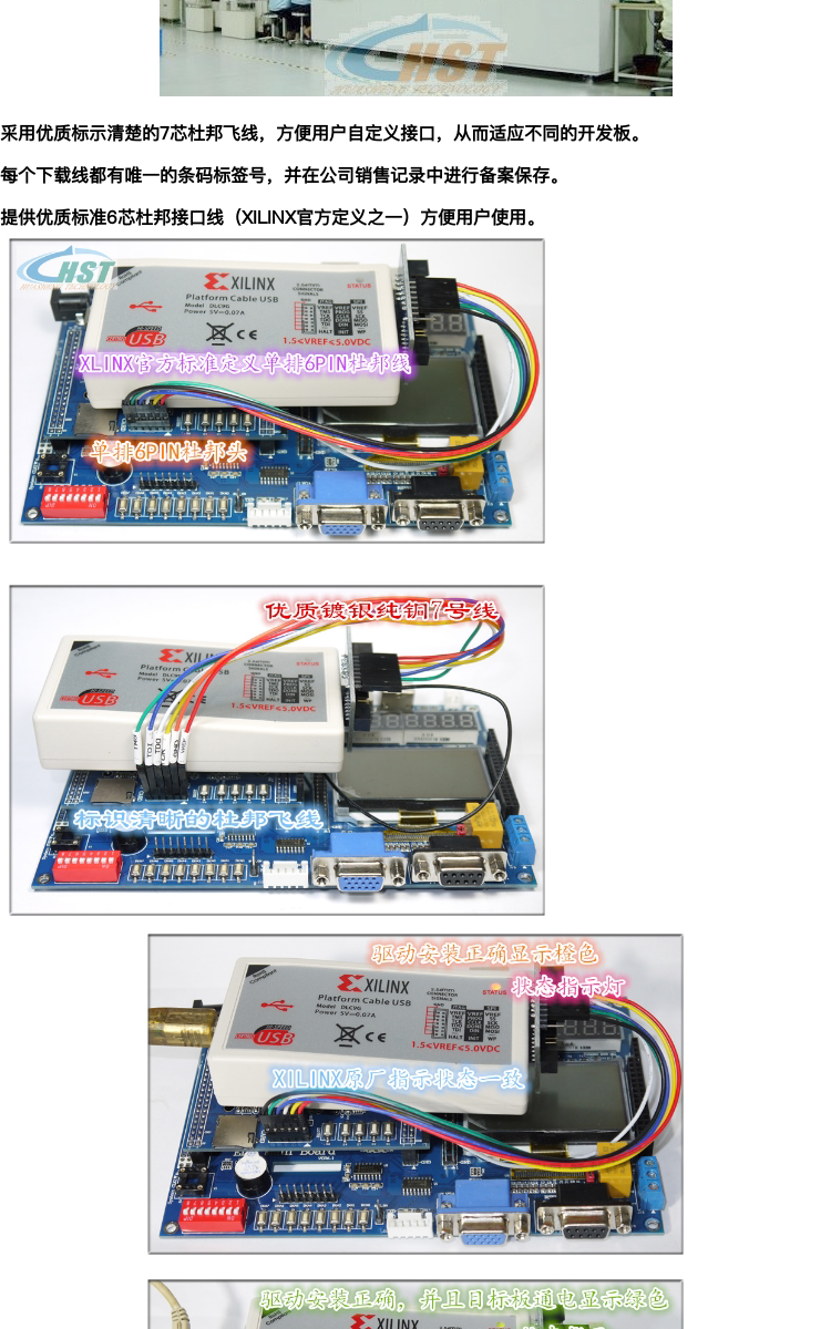 Xilinx Platform Cable USB DLC9G/DLC10详情展示